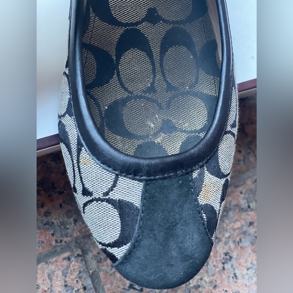 Coach Vintage Signature Judey Mary Jane Ballet Flat Black - Picture 8 of 13